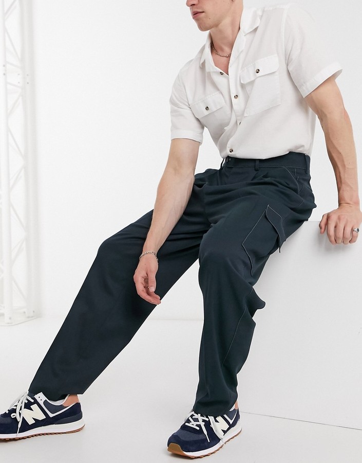 smart cargo trousers