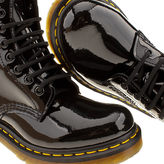 Thumbnail for your product : Dr. Martens Womens Black & Brown 8 Eye Tattoo Sleeve Boots