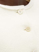 Thumbnail for your product : Brock Collection Paoli Exposed-seam Single-breasted Boucle Jacket - Cream