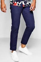 Thumbnail for your product : boohoo NEW Mens Straight Leg Chino With Stretch in