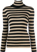 Thumbnail for your product : Twin-Set Striped Knit Top