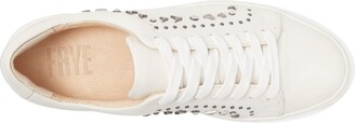 Frye Ivy Studded Low Lace (White) Women's Shoes