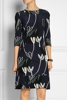 Thumbnail for your product : Marni Printed silk dress