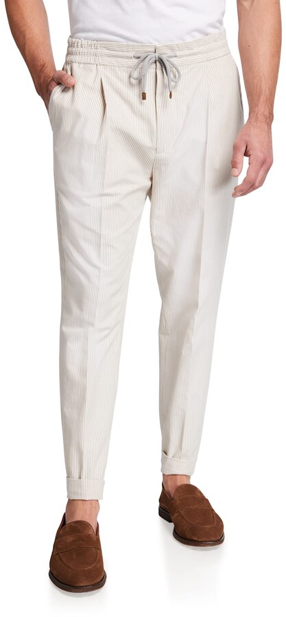 Mens Seersucker Trousers | Shop The Largest Collection | ShopStyle