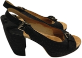 Thumbnail for your product : Dries Van Noten Black Leather Sandals