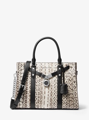 mk snakeskin purse