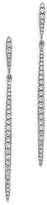 Thumbnail for your product : KC Designs 14K White Gold Diamond Elongated Drop Earrings