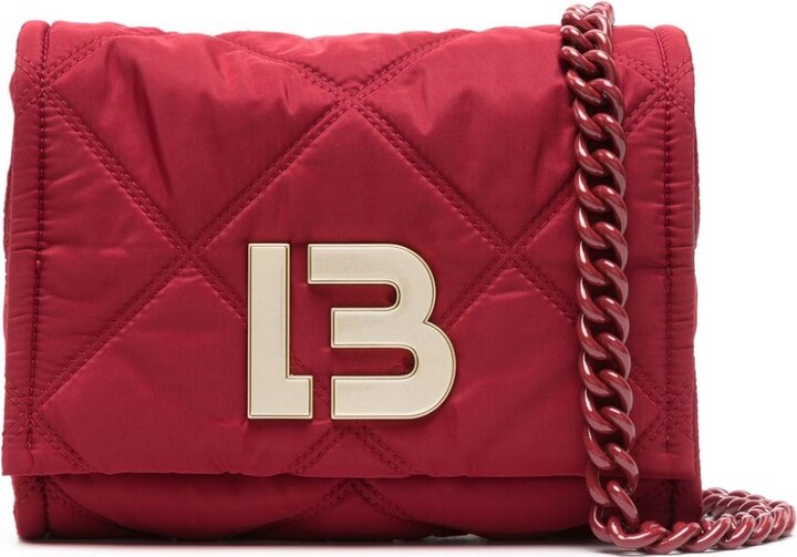Bimba y Lola Logo-Plaque Leather Crossbody Bag - ShopStyle