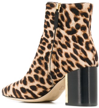 Tory Burch Gigi leopard print boots