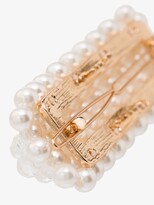 Thumbnail for your product : Shrimps white Antonia beaded hair clip