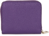 Thumbnail for your product : Coach Black mini grained leather wallet