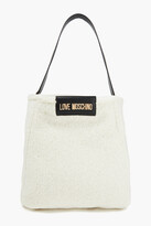 Thumbnail for your product : Love Moschino Faux shearling tote