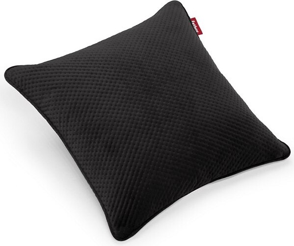 Fatboy Square Recycled Royal Velvet Pillow in Black