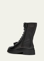 Thumbnail for your product : Jimmy Choo Nari Floral Leather Combat Booties