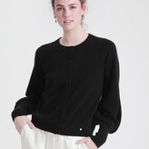 Thumbnail for your product : Tirillm "Ava" Cashmere Cardigan With Puffed Sleeves