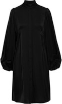 Thumbnail for your product : Ellery Mena Gathered Stretch-silk Crepe De Chine Dress