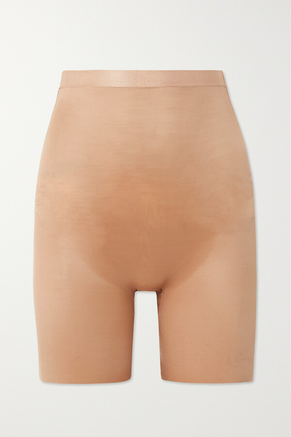 SKIMS Barely There Low Back Shaping Shorts - Clay - ShopStyle