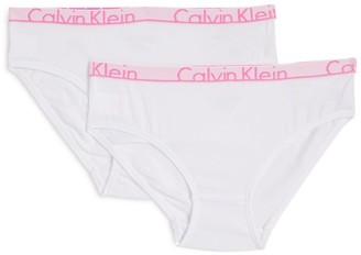 Calvin Klein Kids Modern Cotton Bikini Briefs (Set of 2)