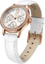 Thumbnail for your product : Rotary Ladies' Rose Gold Plated Stone Set Multi Dial Watch