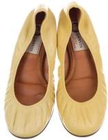 Thumbnail for your product : Lanvin Leather Ballet Flats