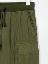 Thumbnail for your product : Diesel Kids logo patch cargo trousers