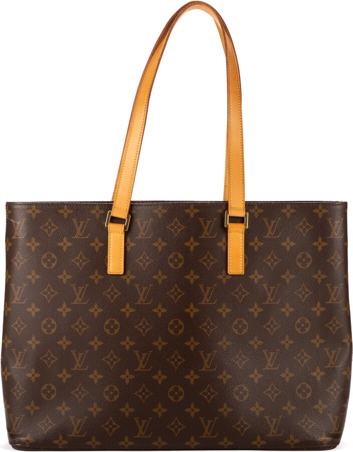 Louis Vuitton 2001 Brown Luco Monogram Canvas Handbag in 2023