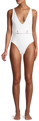 SUBOO The New Wave Kaia Deep-V One-Piece Swimsuit