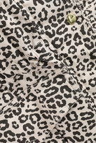 Thumbnail for your product : ATM Anthony Thomas Melillo Leopard-print Stretch Cotton-canvas Jacket