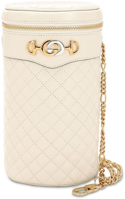 gucci white quilted bag