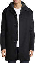 Thumbnail for your product : Mackage Wool-Blend Coat w/ Removable Down Bib