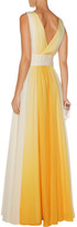 Thumbnail for your product : Halston Ombré Chiffon Gown