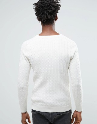 Selected Cable Knitted Jumper