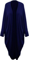 Thumbnail for your product : Marietta Women's Batwing Waterfall Cocoon Open Long Kimono Cardigan Maxi Shawl 8-26 (Teal 12-14)
