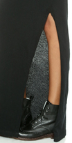 Thumbnail for your product : Enza Costa Cashmere Side Slit Dress