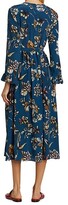 Thumbnail for your product : Max Mara Floral Belted Midi-Dress