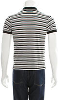 Thumbnail for your product : Z Zegna 2264 Striped Polo Shirt