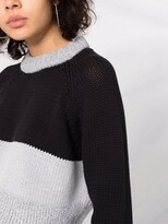 Thumbnail for your product : Antonella Rizza Patterned-Intarsia Knit Jumper