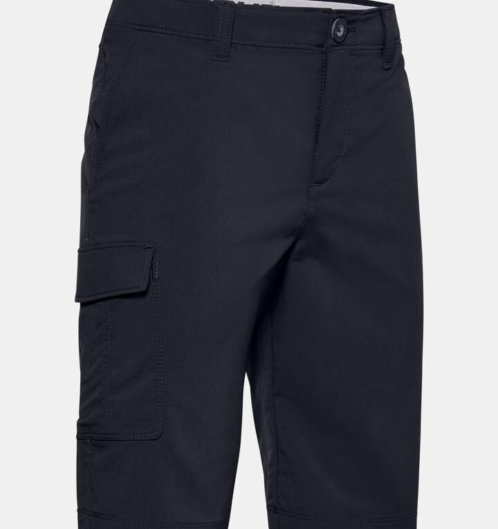 baby boy black cargo shorts