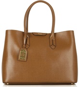 Thumbnail for your product : Ralph Lauren by Ralph Tate City Tote Tan Leather Bag