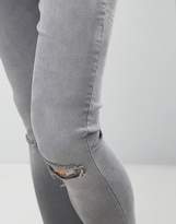 Thumbnail for your product : Ringspun Super Skinny Jeans With Knee Rips