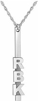 Thumbnail for your product : Fine Jewelry Personalized Initials Vertical Bar Pendant Necklace