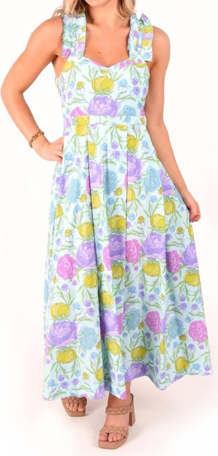 Emily Mccarthy Empire Maxi Dress In Peony Party ShopStyle