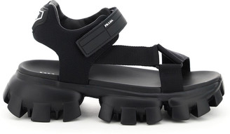 prada cloudbust sandals