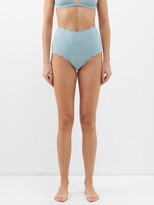 Thumbnail for your product : Marysia Swim Santa Monica Reversible High-rise Bikini Briefs