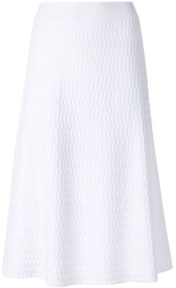 A.L.C. Textured Midi Skirt