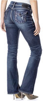 Thumbnail for your product : Silver Jeans Juniors Jeans, Suki Bootcut Leg, Destroyed Medium Wash