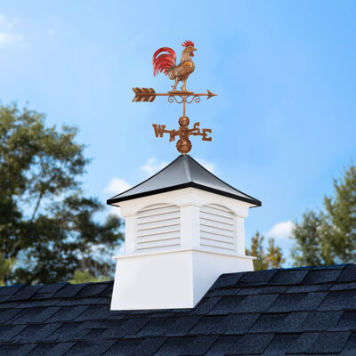 Coventry Rooster Cupola & Weathervane Set