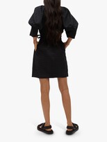 Thumbnail for your product : MANGO Puffed Sleeve Wrap Dress, Black