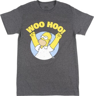 The Simpsons Men's Simpsons-Homer Woo Hoo! T-Shirt