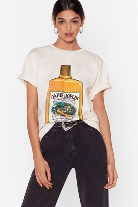 BEIGE Nasty GalNasty Gal Womens Janis Joplin Tour Graphic Band Tee S, BEIGE Nasty GalNasty Gal Womens Janis Joplin Tour Graphic Band Tee S,